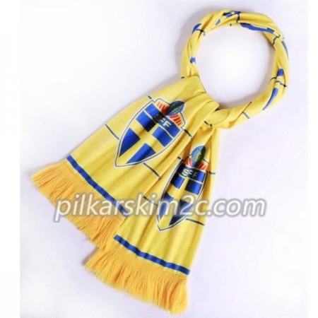 Szwecja Mistrzostwa Świata 2018 Szalik Żółty